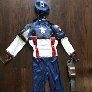 Halloween captain America costume